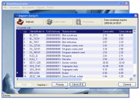 Inwentaryzator - moduł administratora
